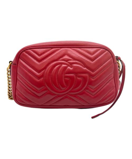 GUCCI（グッチ）GUCCI (グッチ) GGマーモント レッドの古着・服飾アイテム