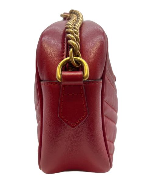 GUCCI（グッチ）GUCCI (グッチ) GGマーモント レッドの古着・服飾アイテム