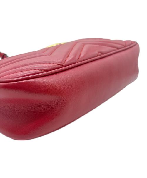 GUCCI（グッチ）GUCCI (グッチ) GGマーモント レッドの古着・服飾アイテム