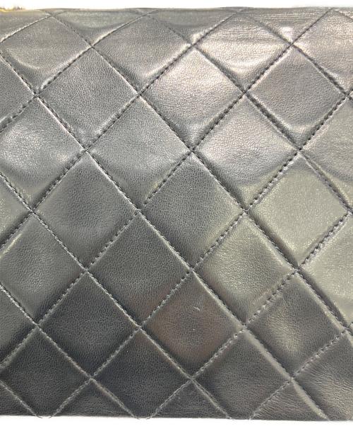 CHANEL（シャネル）CHANEL (シャネル) ミニマトラッセ20/ターンロックチェーンショルダーバッグ ブラック サイズ:20の古着・服飾アイテム