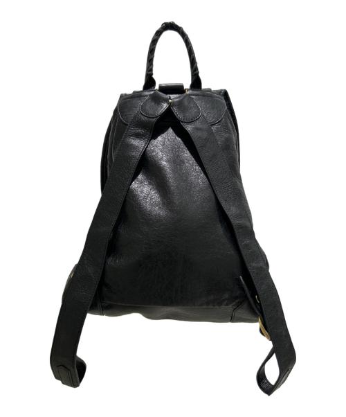 BALENCIAGA（バレンシアガ）BALENCIAGA (バレンシアガ) CLASSIC TRAVELER BACKPACK クラシック トラベラー バックパック 387285 ブラック サイズ:Sの古着・服飾アイテム