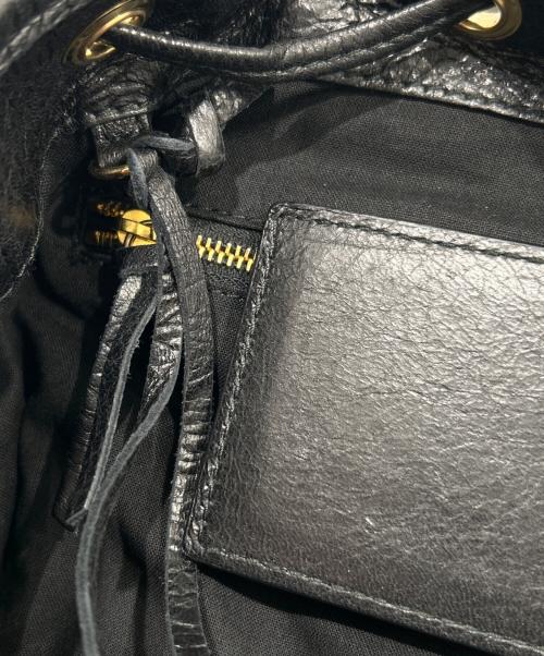 BALENCIAGA（バレンシアガ）BALENCIAGA (バレンシアガ) CLASSIC TRAVELER BACKPACK クラシック トラベラー バックパック 387285 ブラック サイズ:Sの古着・服飾アイテム