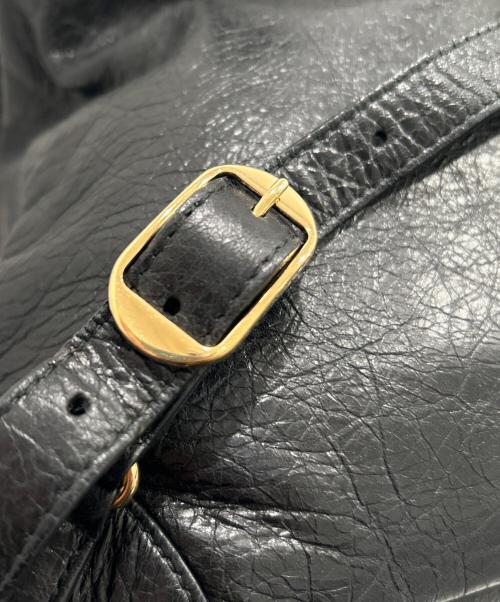 BALENCIAGA（バレンシアガ）BALENCIAGA (バレンシアガ) CLASSIC TRAVELER BACKPACK クラシック トラベラー バックパック 387285 ブラック サイズ:Sの古着・服飾アイテム