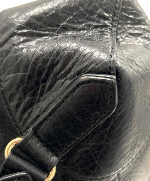 BALENCIAGA（バレンシアガ）BALENCIAGA (バレンシアガ) CLASSIC TRAVELER BACKPACK クラシック トラベラー バックパック 387285 ブラック サイズ:Sの古着・服飾アイテム