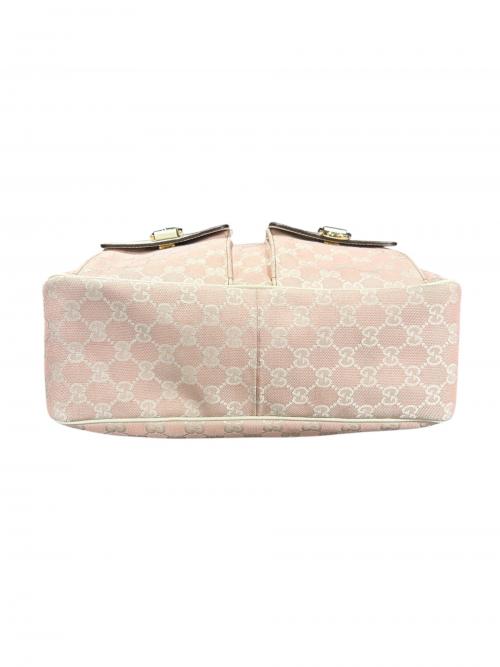 GUCCI（グッチ）GUCCI (グッチ) ワンショルダーバッグ/153025 ピンク×ホワイト サイズ:-の古着・服飾アイテム