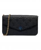 LOUIS VUITTONルイ ヴィトン）の古着「ポシェット・フェリシー」｜ブラック