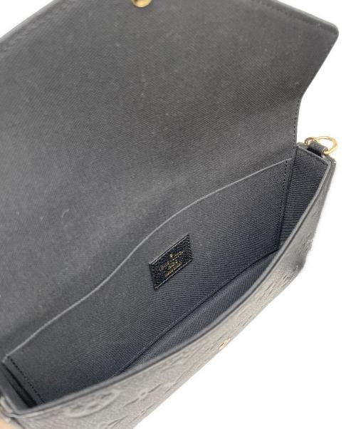 LOUIS VUITTON（ルイ ヴィトン）LOUIS VUITTON (ルイ ヴィトン) ポシェット・フェリシー ブラックの古着・服飾アイテム