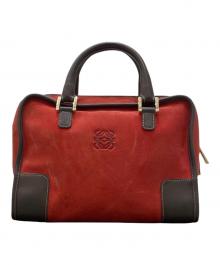LOEWE（ロエベ）の古着「アマソナ27 ハンドバッグ」｜ピンク