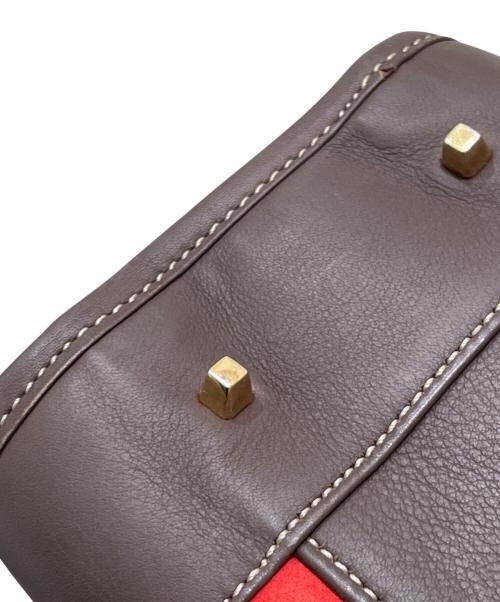 LOEWE（ロエベ）LOEWE (ロエベ) アマソナ27 ハンドバッグ ピンクの古着・服飾アイテム