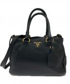 PRADAプラダ）の古着「2WAYショルダーバッグ」｜ブラック