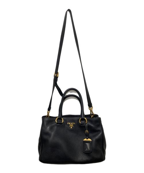 PRADA（プラダ）PRADA (プラダ) 2WAYショルダーバッグ ブラック サイズ:-の古着・服飾アイテム