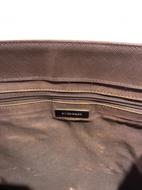 BURBERRY（バーバリー）BURBERRY (バーバリー) トートバッグ ベージュ×ブラウン サイズ:-の古着・服飾アイテム