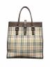 BURBERRY（バーバリー）の古着「トートバッグ」｜ベージュ×ブラウン