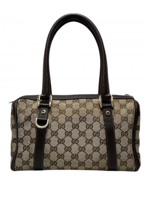 GUCCI（グッチ）GUCCI (グッチ) ワンショルダーバッグ/211519 ブラウン×ゴールド サイズ:-の古着・服飾アイテム