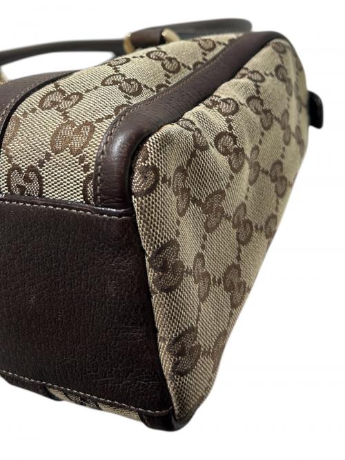 GUCCI（グッチ）GUCCI (グッチ) ワンショルダーバッグ/211519 ブラウン×ゴールド サイズ:-の古着・服飾アイテム