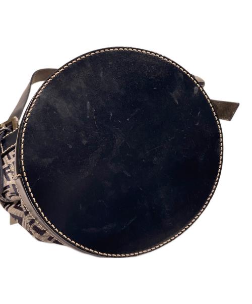 FENDI（フェンディ）FENDI (フェンディ) ズッキーノ ハンドバッグ ネイビーの古着・服飾アイテム