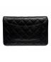 CHANEL (シャネル) マトラッセチェーンショルダーウォレット ブラック サイズ:-：500000円