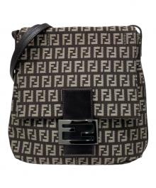 FENDI（フェンディ）の古着「ズッキーノ ショルダーバッグ」｜ブラウン