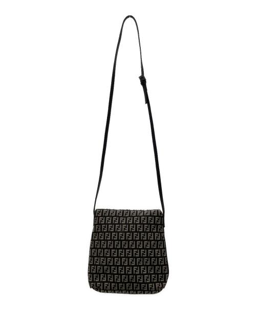 FENDI（フェンディ）FENDI (フェンディ) ズッキーノ ショルダーバッグ ブラウンの古着・服飾アイテム