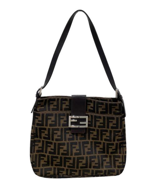 FENDI（フェンディ）FENDI (フェンディ) ワンショルダーバッグ ブラウンの古着・服飾アイテム