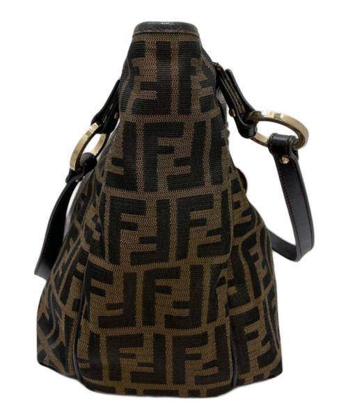 FENDI（フェンディ）FENDI (フェンディ) ズッカ柄トートバッグ ブラウンの古着・服飾アイテム