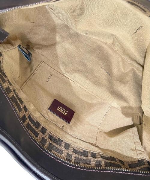 FENDI（フェンディ）FENDI (フェンディ) ズッカ柄トートバッグ ブラウンの古着・服飾アイテム