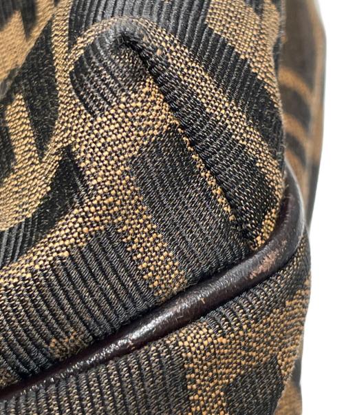 FENDI（フェンディ）FENDI (フェンディ) ズッカ柄トートバッグ ブラウンの古着・服飾アイテム