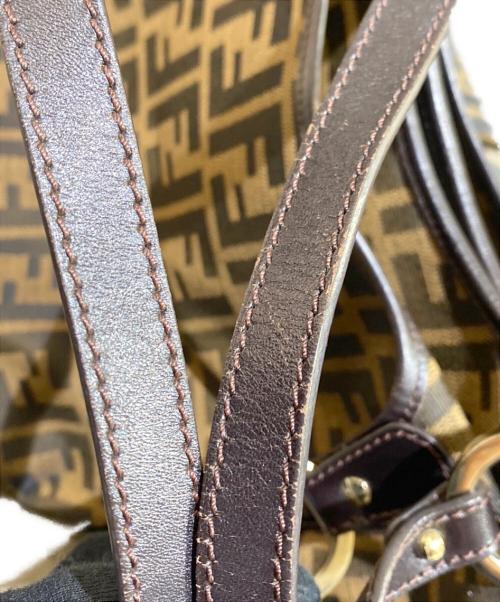 FENDI（フェンディ）FENDI (フェンディ) ズッカ柄トートバッグ ブラウンの古着・服飾アイテム