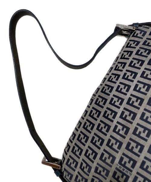 FENDI（フェンディ）FENDI (フェンディ) ワンショルダーバッグ/ズッキーノハンドバッグ ネイビーの古着・服飾アイテム