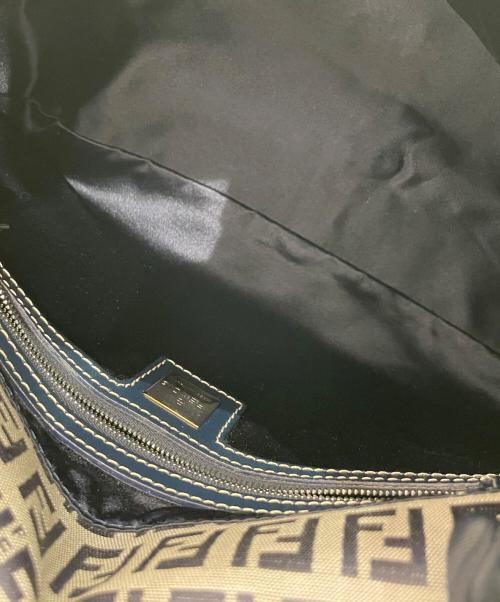 FENDI（フェンディ）FENDI (フェンディ) ワンショルダーバッグ/ズッキーノハンドバッグ ネイビーの古着・服飾アイテム