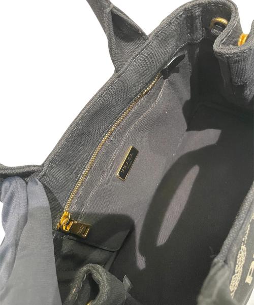 PRADA（プラダ）PRADA (プラダ) カナパ ショルダーバッグ ブラックの古着・服飾アイテム