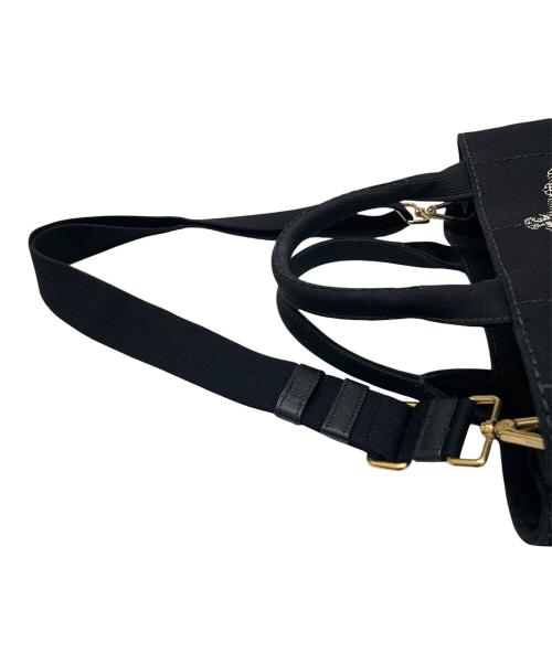 PRADA（プラダ）PRADA (プラダ) カナパ ショルダーバッグ ブラックの古着・服飾アイテム