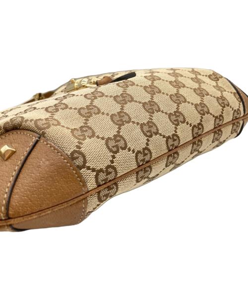GUCCI（グッチ）GUCCI (グッチ) ジャッキーライン ワンショルダーバッグ ベージュの古着・服飾アイテム