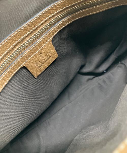 GUCCI（グッチ）GUCCI (グッチ) ジャッキーライン ワンショルダーバッグ ベージュの古着・服飾アイテム