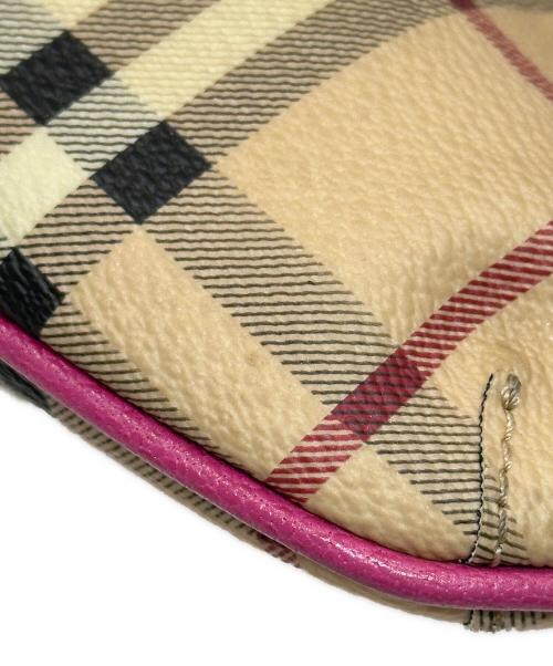 BURBERRY（バーバリー）BURBERRY (バーバリー) チェーンポーチ　3752754 ベージュの古着・服飾アイテム