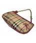 中古・古着 BURBERRY (バーバリー) チェーンポーチ　3752754 ベージュ：70000円