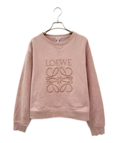 LOEWE（ロエベ）LOEWE (ロエベ) アナグラムスウェット ピンク サイズ:Mの古着・服飾アイテム