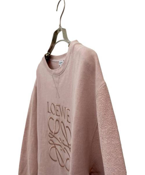 LOEWE（ロエベ）LOEWE (ロエベ) アナグラムスウェット ピンク サイズ:Mの古着・服飾アイテム