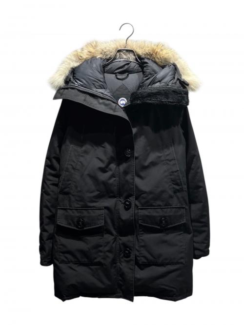 CANADA GOOSE（カナダグース）CANADA GOOSE (カナダグース) BRONTE PARKA ブロテンパーカ ブラック サイズ:Lの古着・服飾アイテム