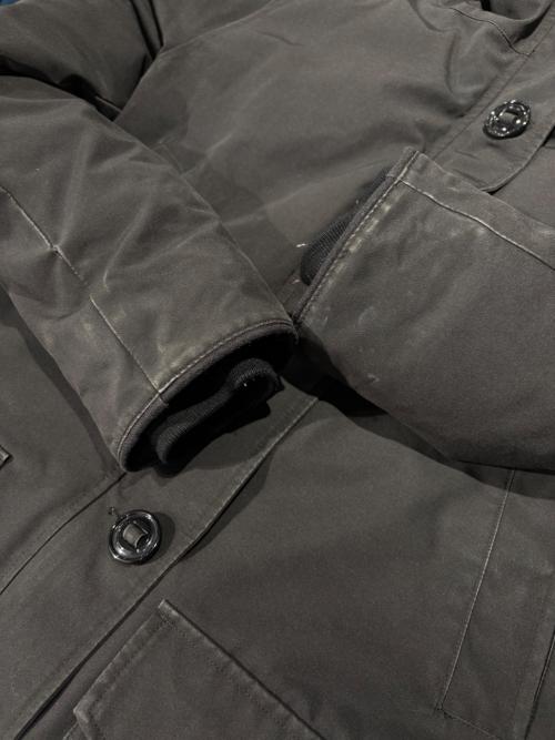 CANADA GOOSE（カナダグース）CANADA GOOSE (カナダグース) BRONTE PARKA ブロテンパーカ ブラック サイズ:Lの古着・服飾アイテム