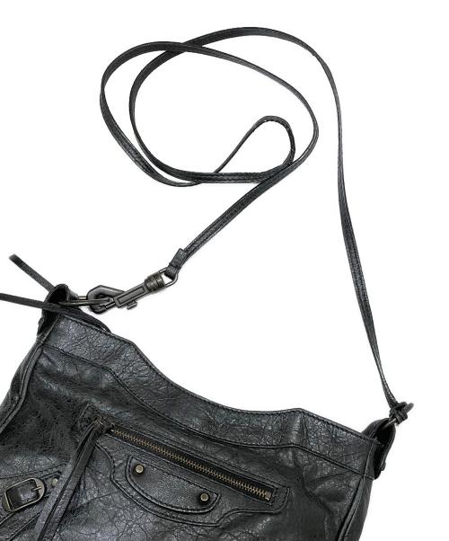 BALENCIAGA（バレンシアガ）BALENCIAGA (バレンシアガ) ショルダーバッグ ブラックの古着・服飾アイテム