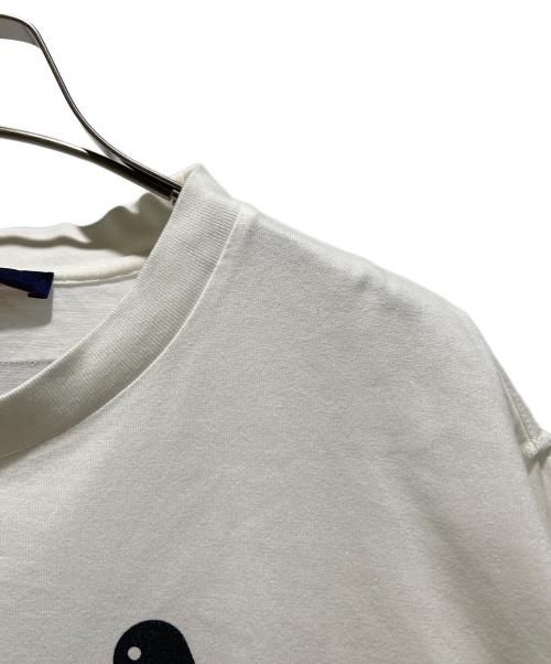 LOUIS VUITTON（ルイ ヴィトン）LOUIS VUITTON (ルイ ヴィトン) Virgil Abloh FLOWTING PRINT TEE/フロウティング プリント Tシャツ/RM211 NPG HKY86W ホワイト サイズ:Lの古着・服飾アイテム