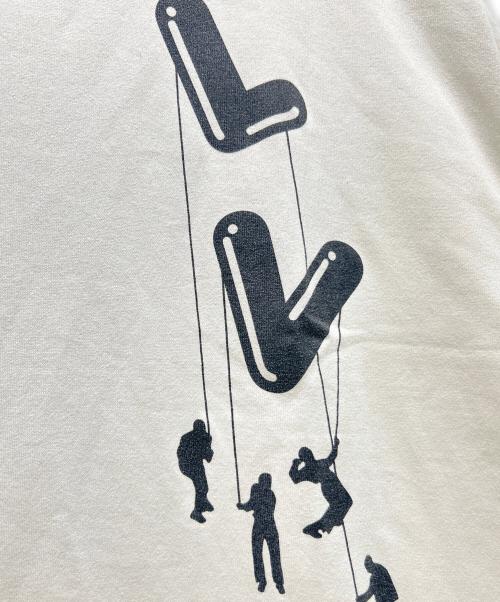 LOUIS VUITTON（ルイ ヴィトン）LOUIS VUITTON (ルイ ヴィトン) Virgil Abloh FLOWTING PRINT TEE/フロウティング プリント Tシャツ/RM211 NPG HKY86W ホワイト サイズ:Lの古着・服飾アイテム