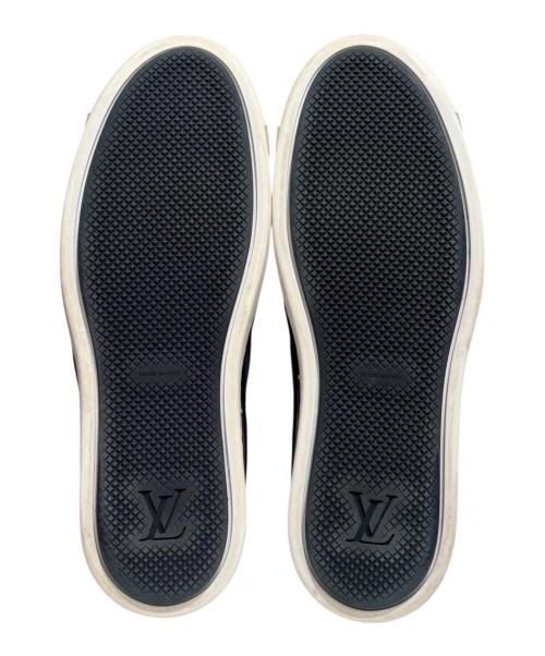 LOUIS VUITTON（ルイ ヴィトン）LOUIS VUITTON (ルイ ヴィトン) モノグラムデニムスリッポン インディゴ サイズ:37の古着・服飾アイテム