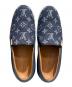 LOUIS VUITTON (ルイ ヴィトン) モノグラムデニムスリッポン インディゴ サイズ:37：60000円