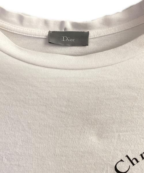 DIOR HOMME（ディオール オム）DIOR HOMME (ディオール オム) アトリエロゴTシャツ ホワイト サイズ:XSの古着・服飾アイテム