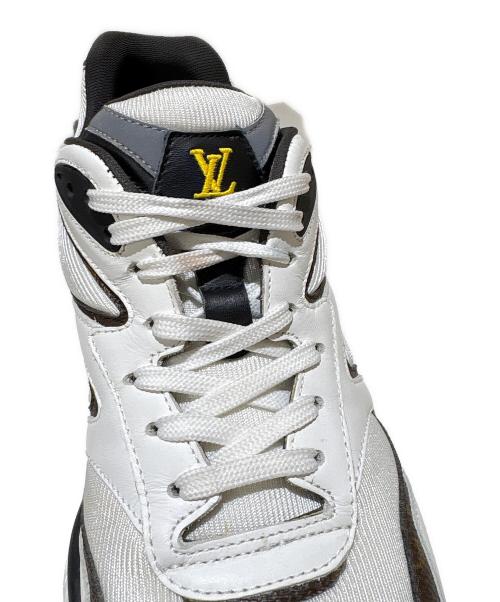 LOUIS VUITTON（ルイ ヴィトン）LOUIS VUITTON (ルイ ヴィトン) LVトレイルラインスニーカー ブラウン×ホワイト サイズ:6の古着・服飾アイテム