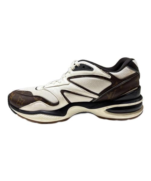 LOUIS VUITTON（ルイ ヴィトン）LOUIS VUITTON (ルイ ヴィトン) LVトレイルラインスニーカー ブラウン×ホワイト サイズ:6の古着・服飾アイテム
