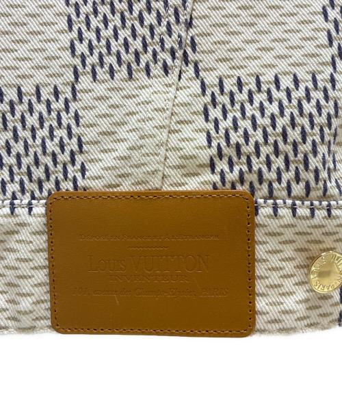 LOUIS VUITTON（ルイ ヴィトン）LOUIS VUITTON (ルイ ヴィトン) ダミエ アズール デニム トラッカージャケット/Damier Azur Denim Trucker Jacket ベージュ サイズ:38の古着・服飾アイテム