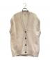 HERMES（エルメス）の古着「カシミヤニットベスト」｜ベージュ